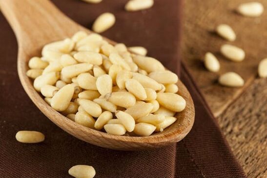 Cedar walnuts from parasites