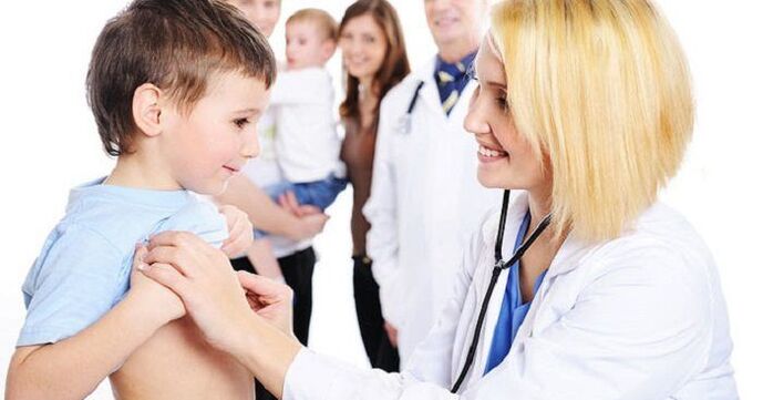 treatment of worms by the doctor